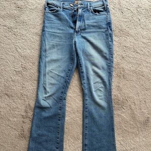 MOTHER The Hustler Ankle Flare Jeans size 26